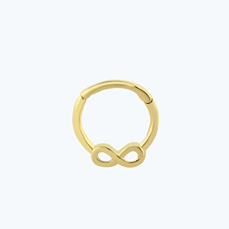 Altın Helix Sonsuzluk Piercing