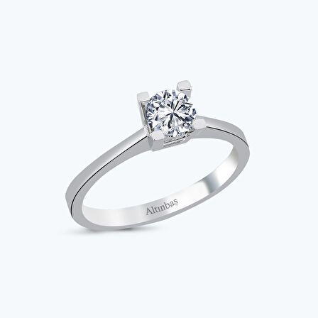 Altın Tektaş Yüzük