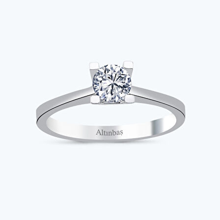 Altın Tektaş Yüzük