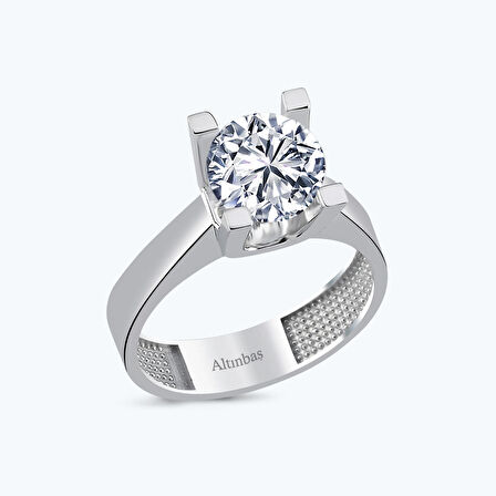 Altın Tektaş Yüzük