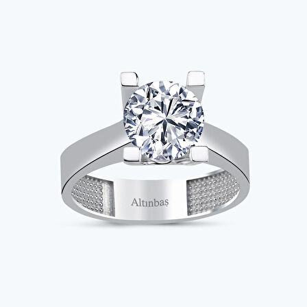 Altın Tektaş Yüzük