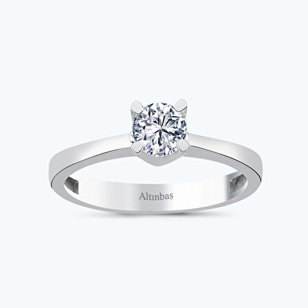 Altın Tektaş Yüzük