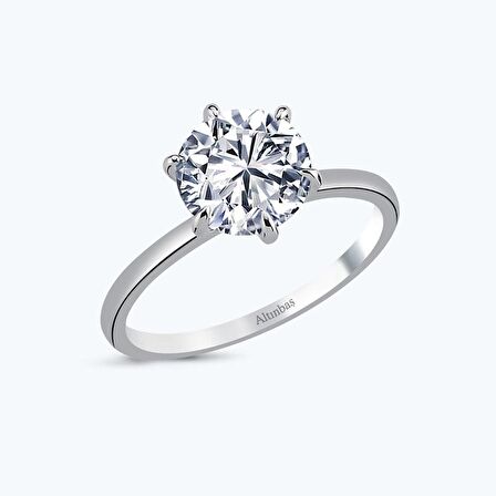 Altın Tektaş Yüzük