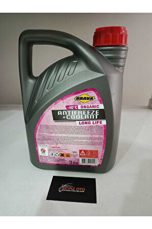 Antifriz Organik Antifriz Kirmizi 3 LİTRE - 40 C