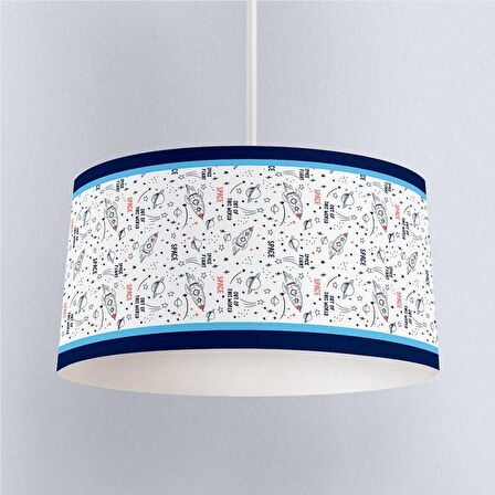 Çocuk Odası Dijital Baskılı Sarkıt Avize Model 113