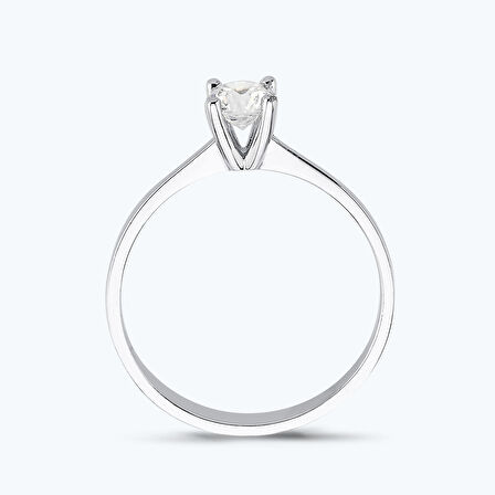 Altın Tektaş Yüzük