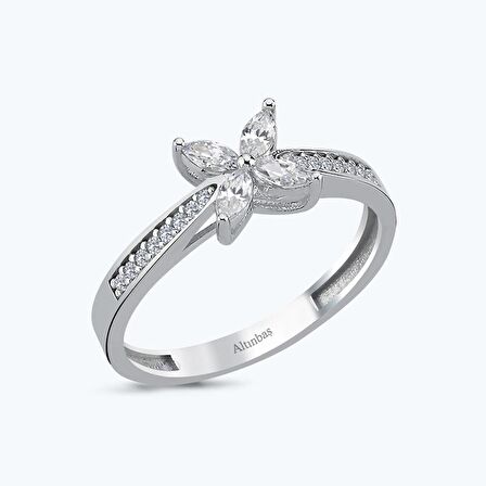 Altın Çiçek Yüzük