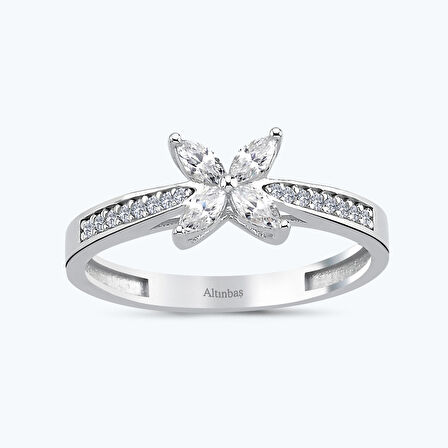 Altın Çiçek Yüzük