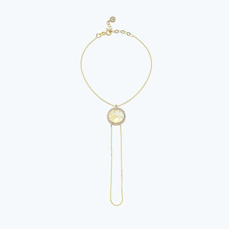 Altın Hayat Ağacı Şahmeran Bileklik