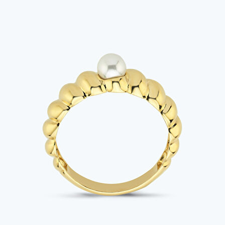 Altın İnci Yüzük