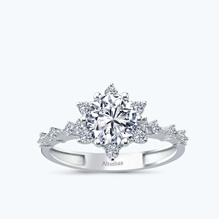 Altın Lotus Çiçeği Yüzük