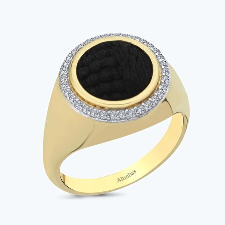 Altın Tesir Kiswa Yüzük