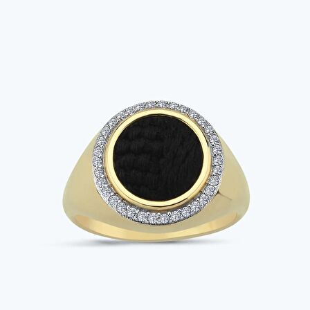 Altın Tesir Kiswa Yüzük