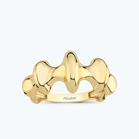 Altın Bombeli Yüzük