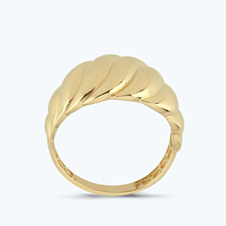 Altın Bombeli Yüzük