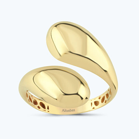 Altın Bombeli Yüzük