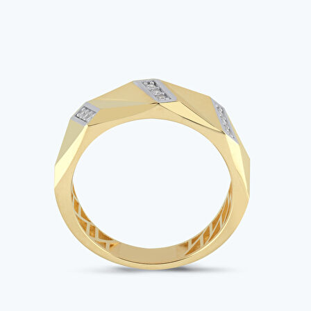 Altın Taşlı Yüzük