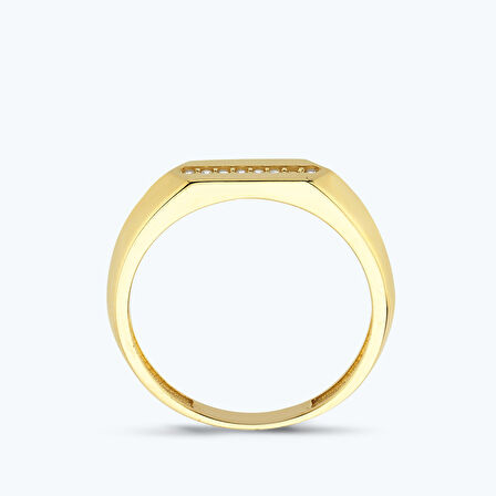 Altın Taşlı Yüzük