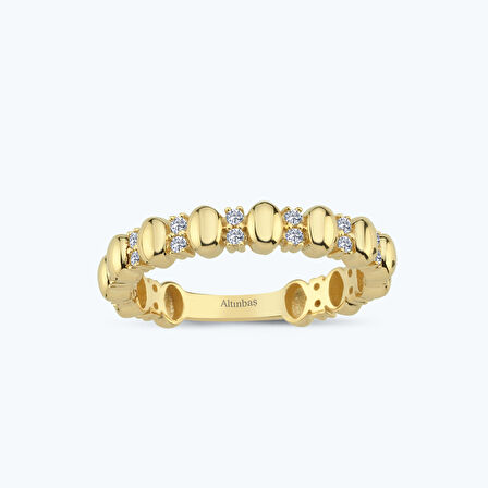 Altın Taşlı Yüzük