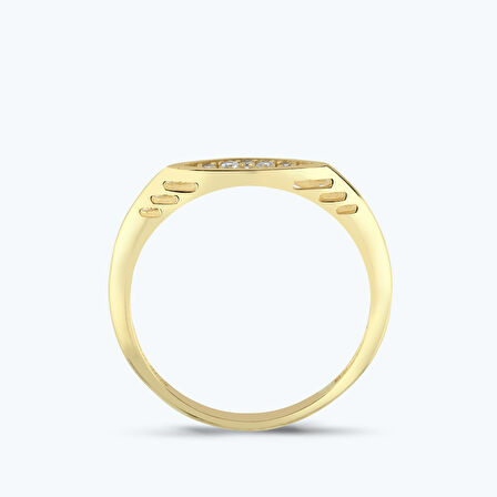 Altın Taşlı Yüzük