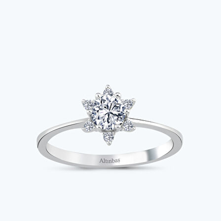 Altın Lotus Çiçeği Yüzük