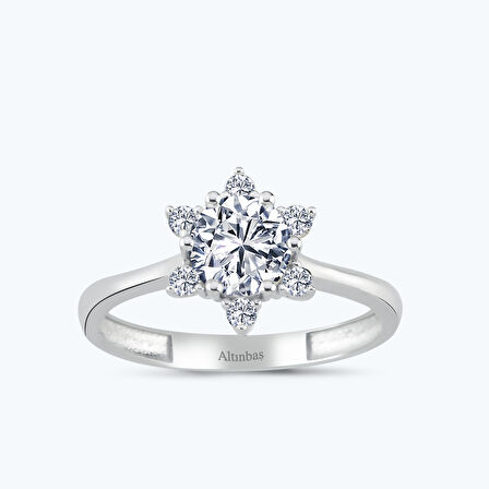 Altın Lotus Çiçeği Yüzük