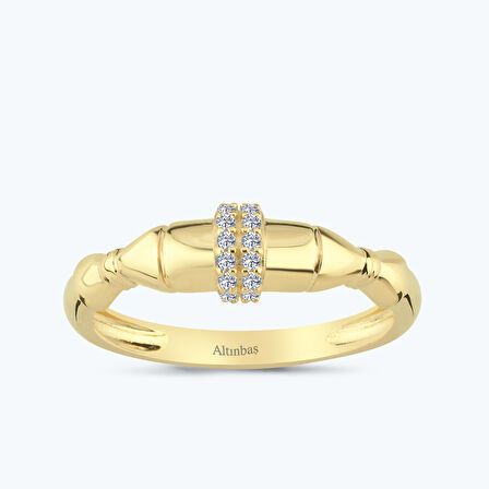 Altın Taşlı Yüzük