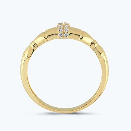 Altın Taşlı Yüzük