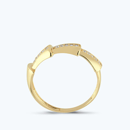 Altın Taşlı Yüzük