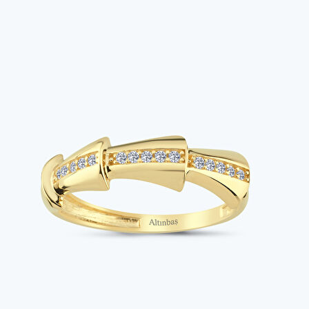 Altın Taşlı Yüzük