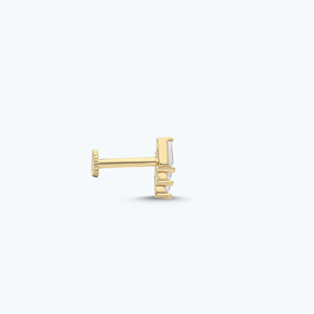 Altın Tragus Baget Piercing
