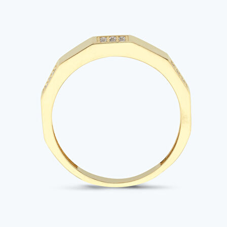 Altın Taşlı Yüzük