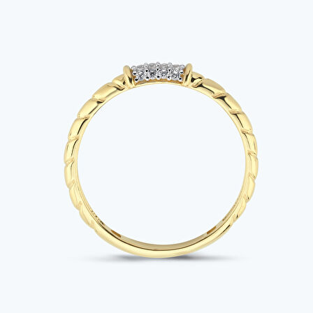 Altın Taşlı Yüzük