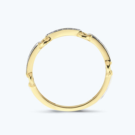 Altın Taşlı Yüzük