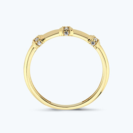 Altın Taşlı Yüzük