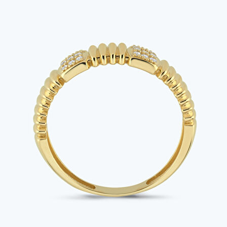 Altın Taşlı Yüzük