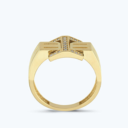 Altın Taşlı Yüzük