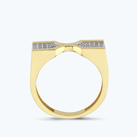 Altın Taşlı Yüzük