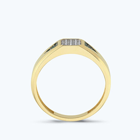 Altın Taşlı Yüzük