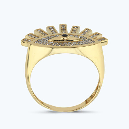 Altın Taşlı Göz Yüzük