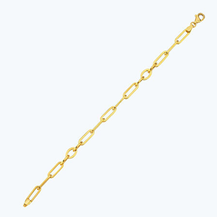 22 Ayar Altın Zincir Bileklik