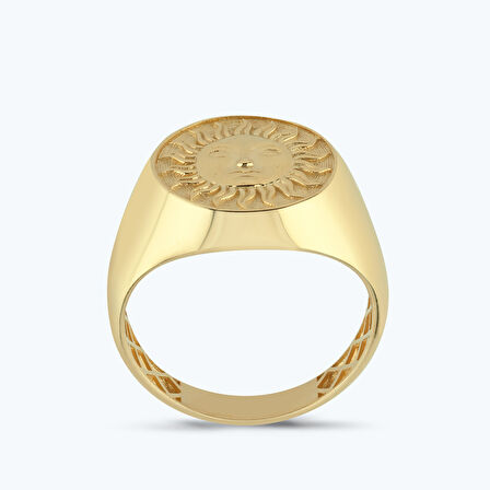 Altın Güneş Yüzük