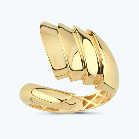 Altın Bombeli Yüzük