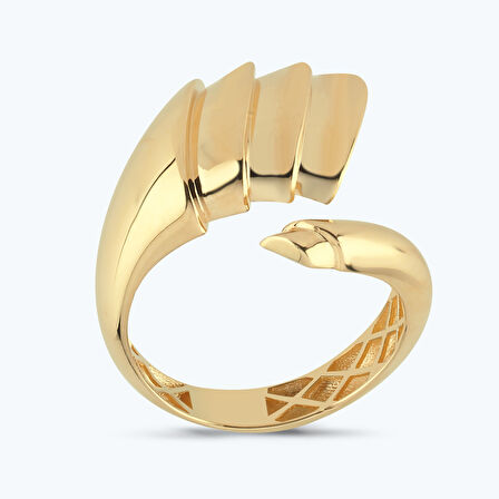 Altın Bombeli Yüzük