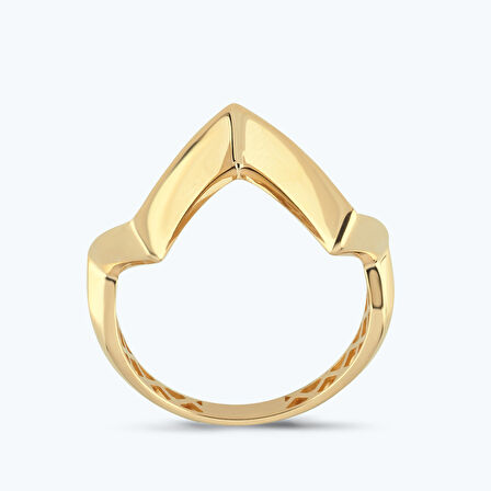 Altın Zikzak Yüzük