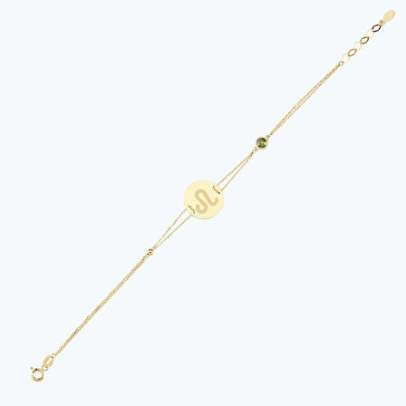 Altınbaş Burç Aslan Bileklik