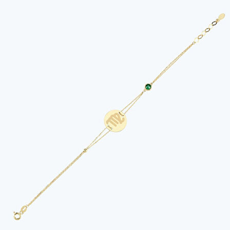 Altınbaş Burç Başak Bileklik