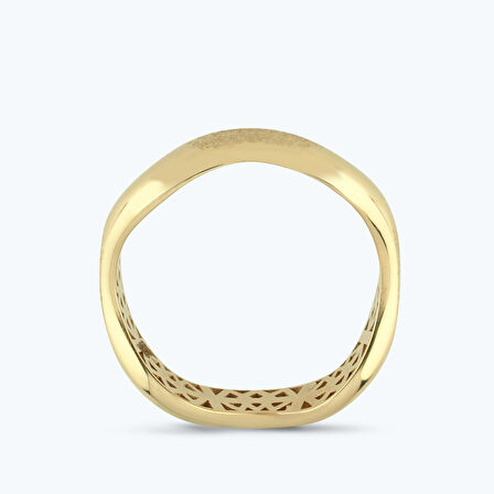 Altın Dalga Yüzük