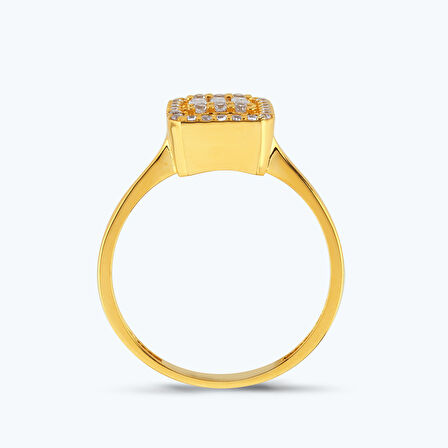 22 Ayar Altın Baget Yüzük