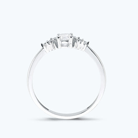 Altın Yedi Taşlı Yüzük